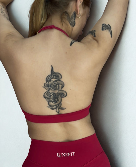 Core Bra - Cherry