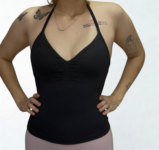Halter Top - Black