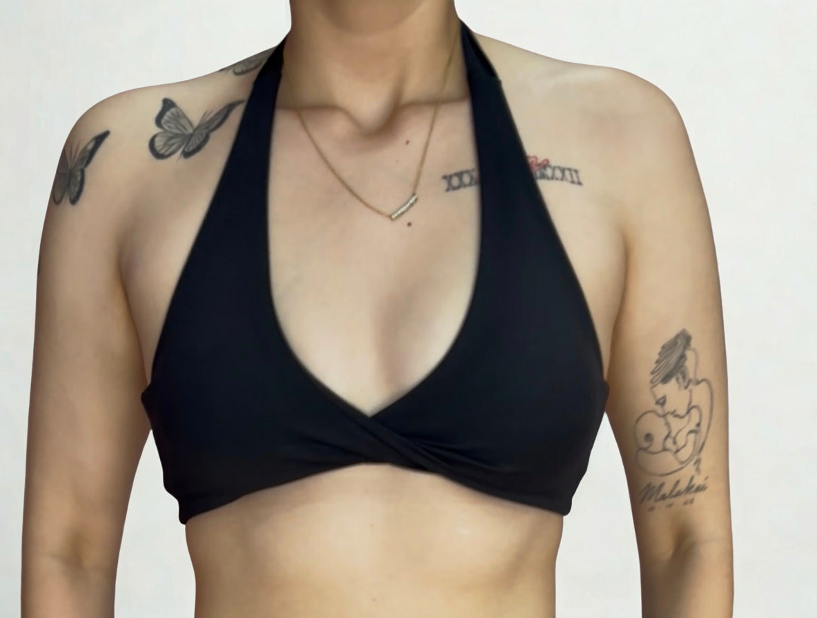 Knot Bra - Black