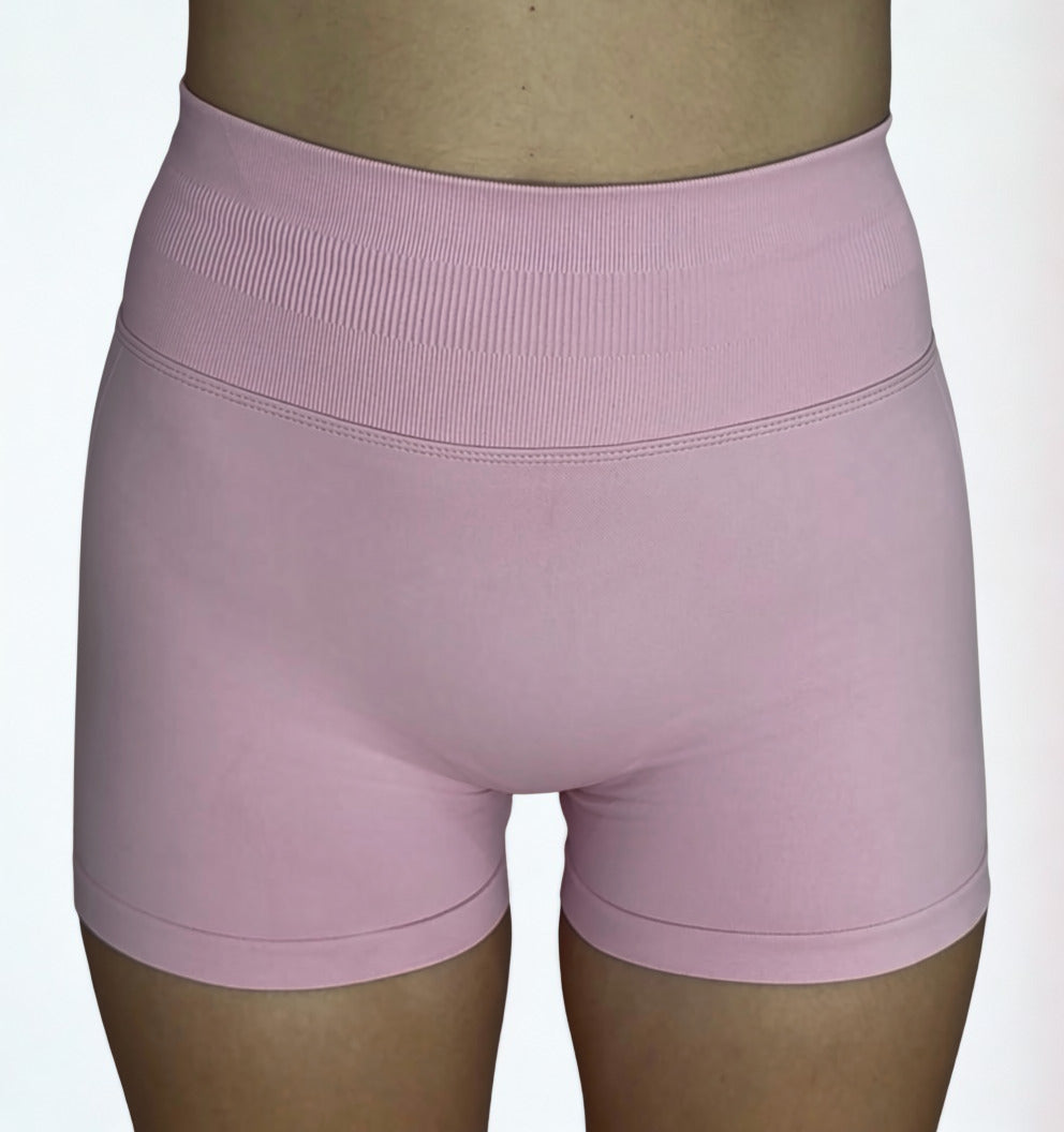 Sculpt Scrunch Shorts - Cotton Candy
