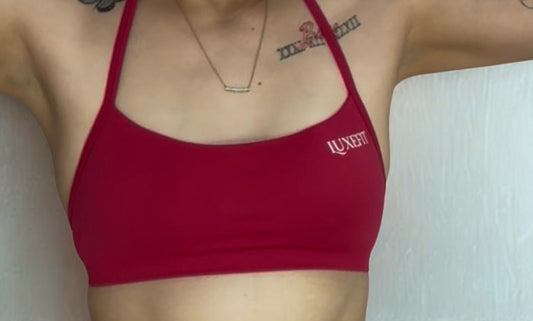 Core Bra - Cherry